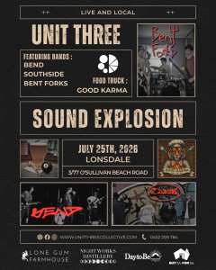 Unit Three Presents Sound Explosion – Live Bands