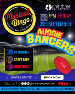 Musical Bingo – Aussie Bangers